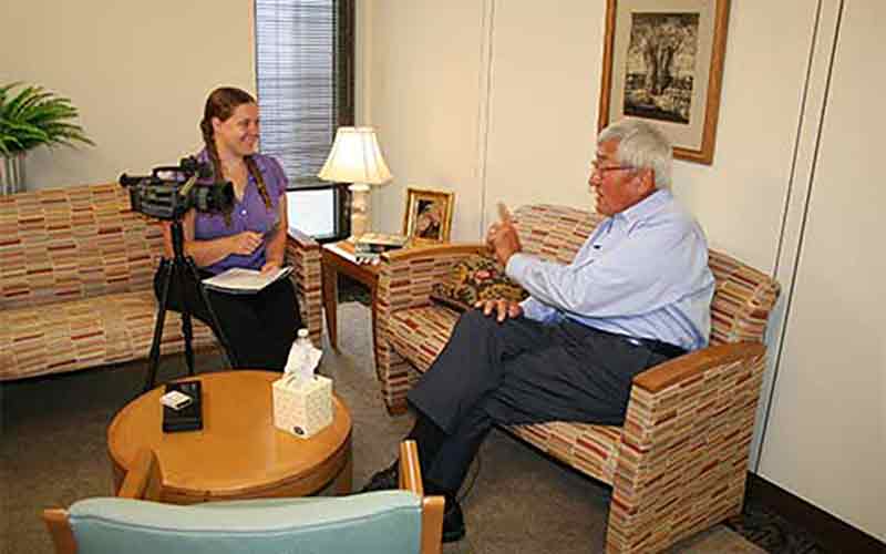Photograph from the Veterans History Program